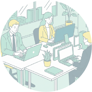 社内チームのイメージ