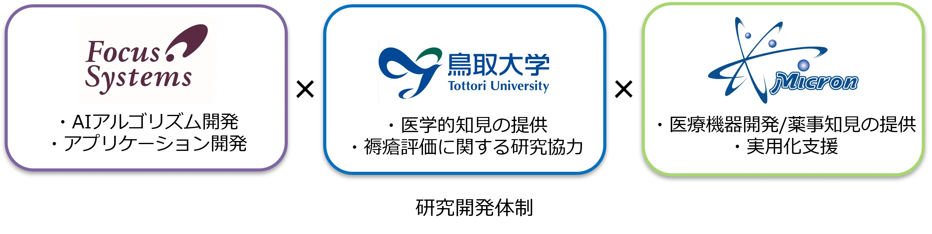 本締結に伴う研究開発体制